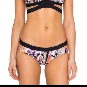 NWT Seafolly Australia Beach gypsy hipster‎ swim bikini bottom,boho